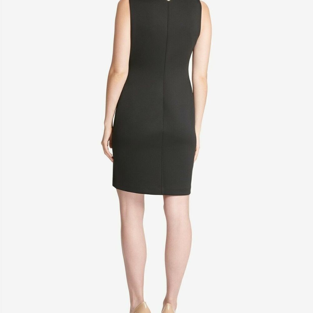 Tommy Hilfiger Sheath Dress‎ Women Black Embellished Cocktail Size 10 Office NWT - Picture 2 of 13